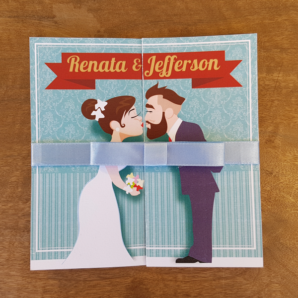Convite Renata e Jefferson 